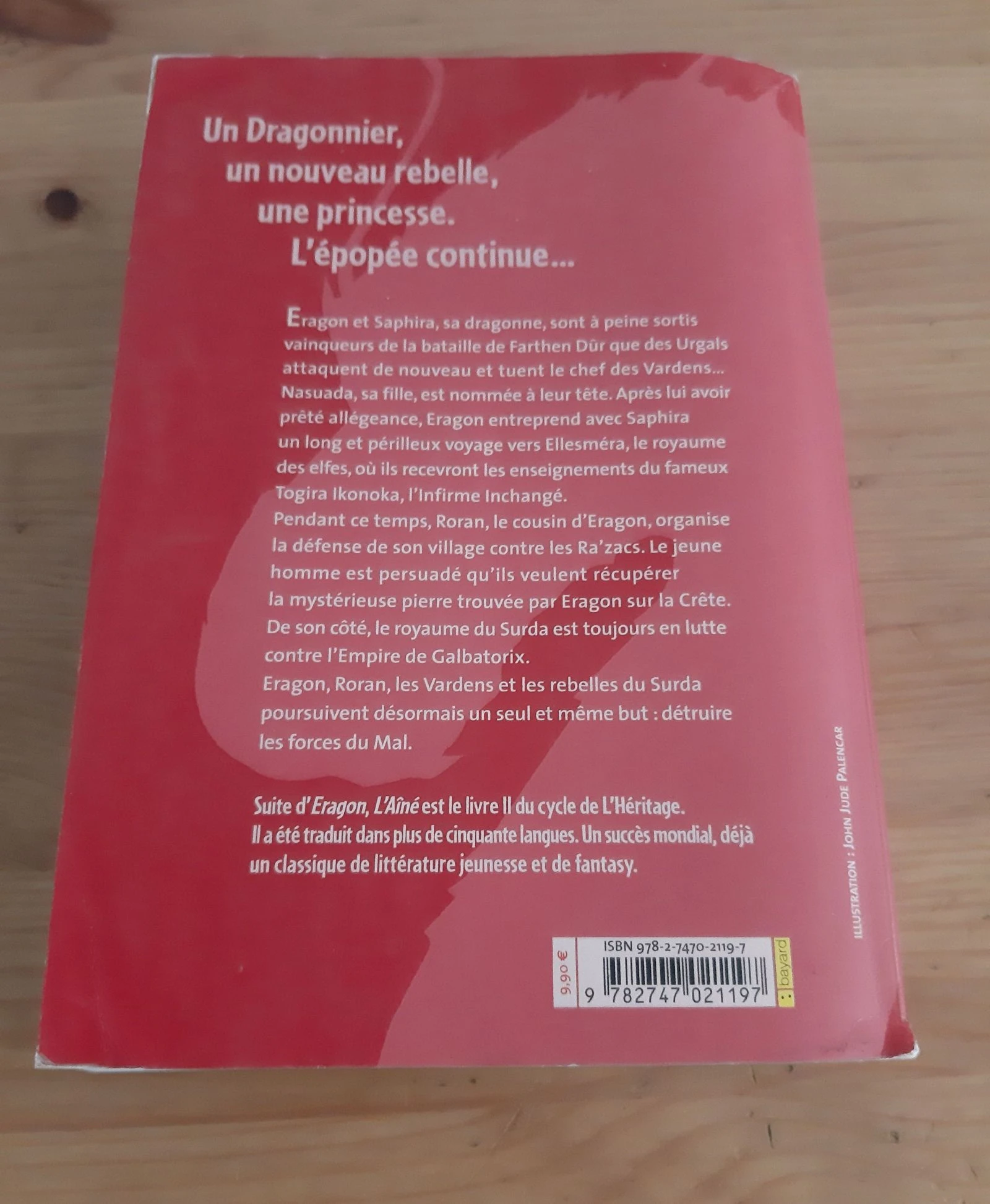 Libro de Christophe Paolini, El mayor – photo 2